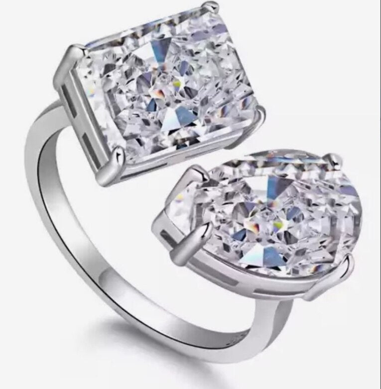 Adjustable 925-Sterling Ring